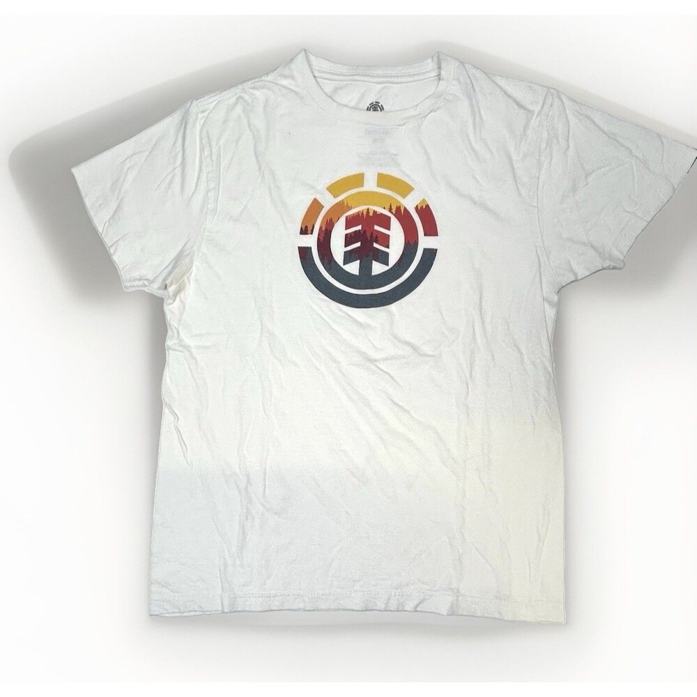Element Regular Fit Magma Icon Graphic T-Shirt Mens Size Medium